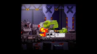 KV-6 😱😲🤯 #homeanimations #cartoons_about_tanks #tanks #tanks_cartoons #shorts #kv6