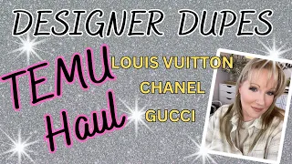 TEMU HAUL  ALL DESIGNER DUPES!!!