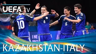 Futsal EURO Highlights: Watch Kazakhstan shock holders Italy