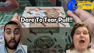 WE PULL A DARE TO TEAR CARD!! 2022 Panini Legacy Hobby Box Opening!