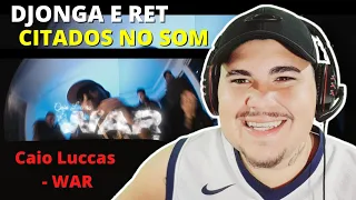 SABION REACT 🔥 Caio Luccas - WAR ⚔️💔 (Prod. Ayo Th) (Official Music Video)