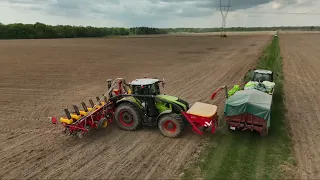 😲🔥Wielkie siewy kukurydzy🌽 i uprawa 😱 Akcja na SIEDEM Ciągników 😱🚜🔥RSP WYDROWICE 🌽🔥 CLASS AXION 920