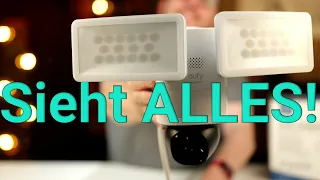 eufy Floodlight Cam E340 | Test | Smarte Überwachungskamera mit 2.000 Lumen Flutlicht