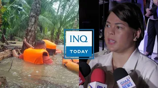 Aghon death toll at 7; VP Sara asks SC to junk petitions vs P125-M OVP confidential funds | INQToday