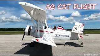 Grumman Ag Cat Flight
