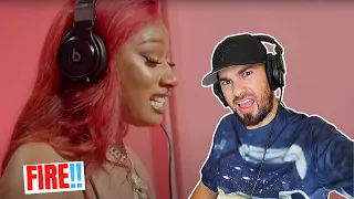 Megan Thee Stallion - Fire In The Booth pt1 (REACTION!!)