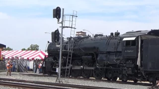 Fullerton Station - May 5, 2017 More 3751 Steam Locomotive & Display Cars