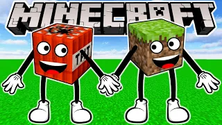 We Played Minecraft With LIVING BLOCKS!