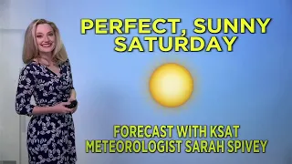 It's going to be a perfect weather weekend around San Antonio! Sarah's Saturday morning update (...