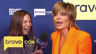 Lisa Rinna REACTS to Getting BOOED at BravoCon 2022 | E! News