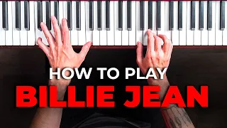 How to play Billie Jean on the Piano (Beginner Tutorial)