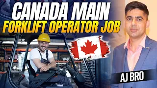 Canada main forklift operator job