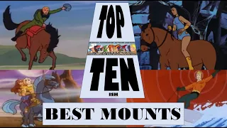 Everyone mount up!  Top 10-ish mounts in 80s action cartoons!