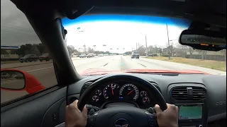 Doing My First POV Drive In My C6 Corvette!!!