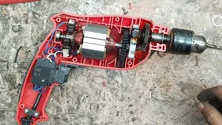 13 mm drill machine inside view...and armature remove👍🛠️🛠️⚒️🛠️