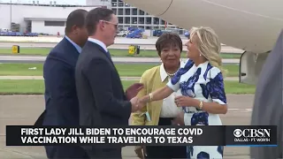 First Lady Jill Biden To Encourage COVID Vaccination While Traveling To Texas