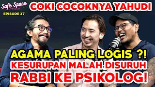 YAHUDI GAK PERCAYA MUJIZAT? AGAMA PALING LOGIS! Coki Pardede  Brian Siawarta Ezra Safe Space Ep 27