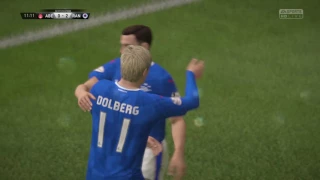 What a fantastic volley from Kasper Dolberg