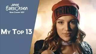 Junior Eurovision 2017 - My Top 13 (so far)「EuroCore」