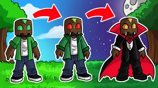 MINECRAFT pero SI MUERO ME TRANSFORMO en VAMPIRO! 😱🦇 MINECRAFT ALEATORIO