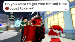 YOU Can Now Get FREE BOOST TOKENS In the Christmas Event! (Loomian Legacy)