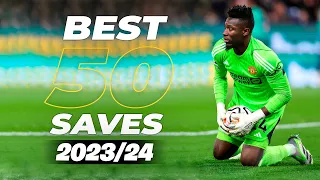 Best 50 Goalkeeper Saves 2023/24 | HD #9