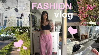 productive day in the life of a fashion student || London fashion student