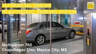 WÖHR Multiparker // Chapultepec Uno, Mexico City - automatic parking system