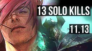 SETT vs MORDEKAISER (TOP) (DEFEAT) | 13 solo kills, Legendary, 400+ games | TR Master | v11.13