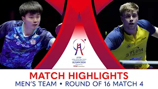 Truls Moregard (SWE) vs Lin Yun-Ju (TPE) | MT R16 - Match 4 | #ITTFWorlds2024