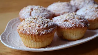 Very quick and tasty muffins without adding eggs. #427