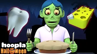 Spooky Zombie Finger Family | Fight For Pie | Hoopla Halloween