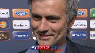 "I'm very proud" - Jose Mourinho after winning the Champions League with Inter Milan