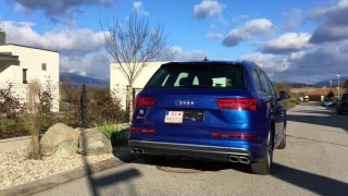 2017 Audi SQ7   Cold Start, Exhaust Sound & Acceleration 2