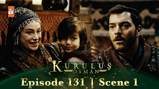 Kurulus Osman Urdu | Season 3 Episode 131 Scene 1 | Cerkutay, Aygul ke bete se milti hai