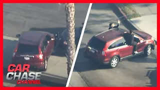 Full Car Chase: Police stop runaway Honda with PIT maneuver | Car Chase Channel