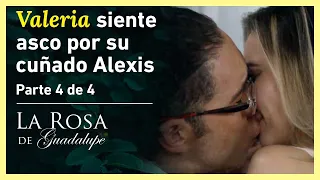 La Rosa de Guadalupe 4/4: Alexis le roba un beso a Valeria | El feo