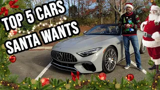 Top 5 Cars For Santa // Number one Mercedes Benz SL63 AMG