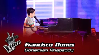 Francisco Nunes - "Bohemian Rhapsody" | Prova Cega | The Voice Kids