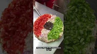 Tricolour Pizza🥵🙄|| Indian street food