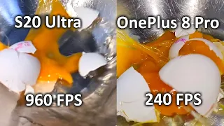 Samsung S20 Ultra Slow Motion VS OnePlus 8 Pro Slow Motion