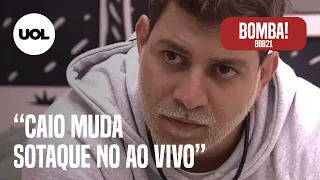 BBB 21: Caio vai ser desmascarado pela falsidade? Colunistas percebem mudança no sotaque