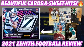 ONLINE EXCLUSIVE HOBBY BOX!🔥 | 2021 Panini Zenith Football Hobby Box Review