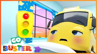 Buster Gets Sick - Wash Your Hands | Go Buster! | Bus Cartoons for Kids! | Funny Videos & Songs