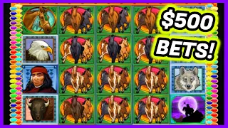 FREE SPINS on WILD STAMPEDE SLOT can be ULTRA WILD!⭐️Old but Gold Slots!⭐️Jackpot and Big Wins!