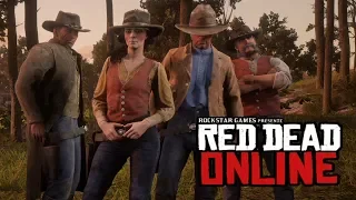 Red Dead Online - НАЧИНАЕМ ИГРАТЬ! (XBOX ONE X)