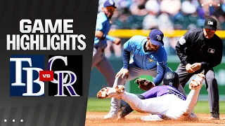 Rays vs. Rockies Game Highlights (4/7/24) | MLB Highlights