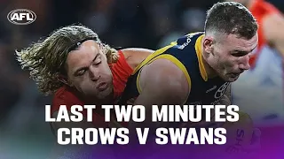 Last Two Minutes | Adelaide v Sydney | Round 23, 2023 | AFL