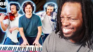 When A Freestyle Rapper, Pianist, and Violinist Go On Omegle... | Harry Mack Omegle Bars 88 Reaction