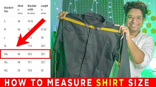 How To Measure Shirt Size For Online Shopping | Choose Correct Shirt Size | Sizing Guide